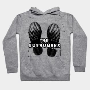 the subhumans classic boot Hoodie